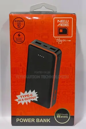 New Age Y107 Pro Max 22500mah Power Bank