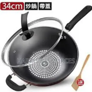 Large Capacity Non Stick Wok Frying Pan