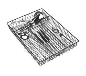 Metal Wire Cutlery Drawer Storage Tray