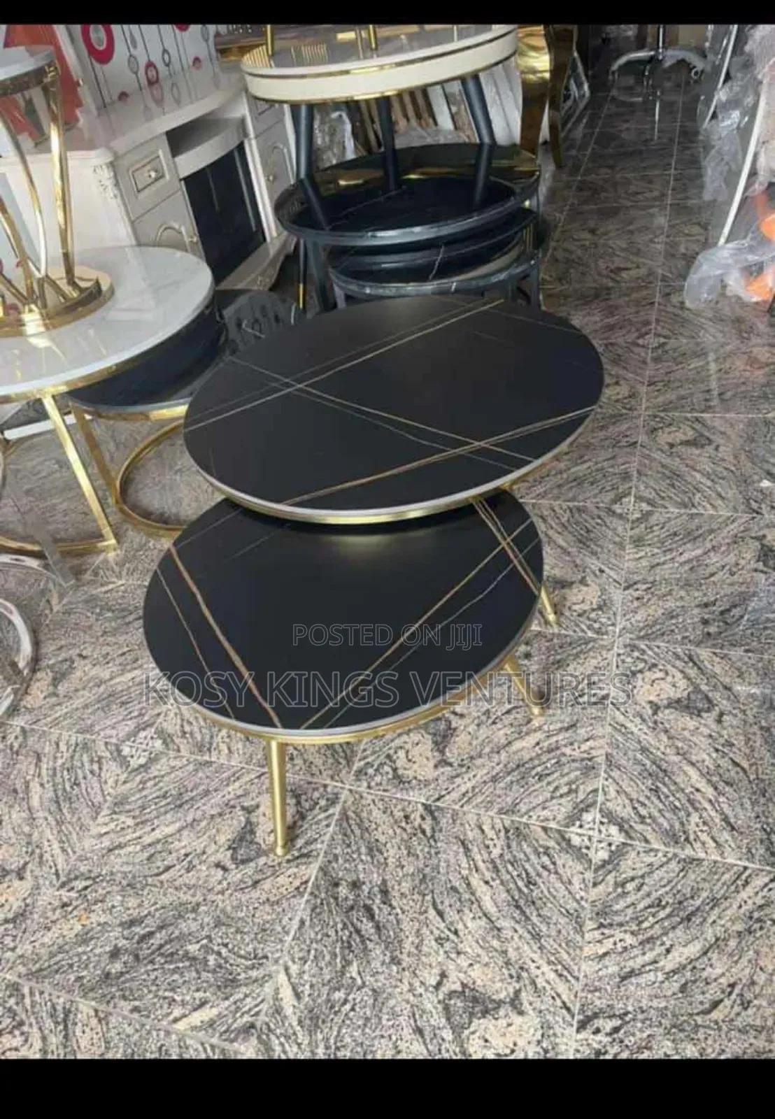 Luxurious Extendable Marble Centre Table