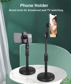 Extendable Table Phone Holder for Live Streaming