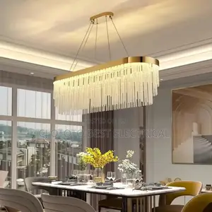 Crystal Chandelier Dining Room Light