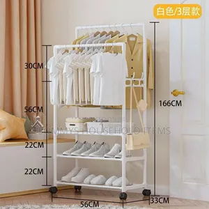 Cloth Hanger With Shoe Rack
