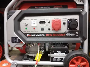 Maxmech 15 Kva 3phase Petrol Generator With 100% Copper Coil