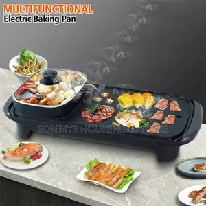 2in1 Electric Grill and Hot Pot