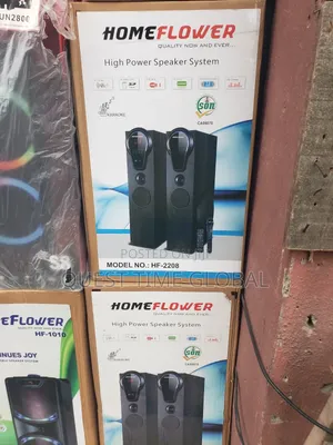 Home Flower Tower Speakers
