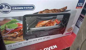 Electric Oven With Grill - 12L