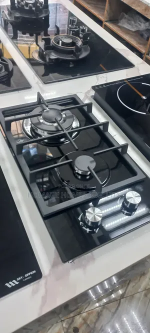 2 Burner Gas Built-in Has Hub