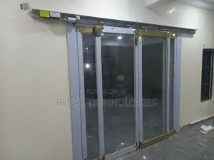 Glass Entry Door With Motion-Activated System