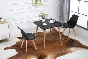 Dining Table With 2 X Plastic Chair
