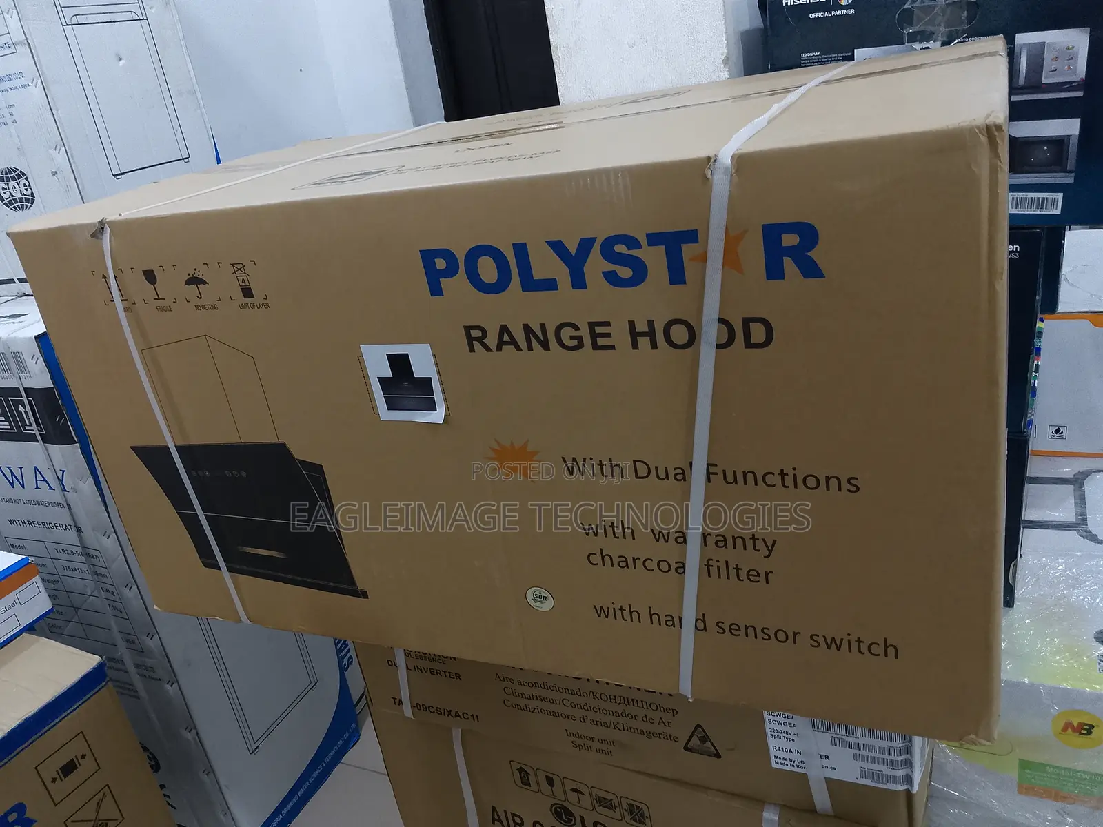 Robust Polystar Rangehood Pv-Hb90h38
