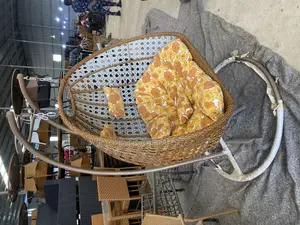 Double Seater Rattan Relaxing Chair