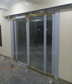 Smart Glass Sliding Entryway