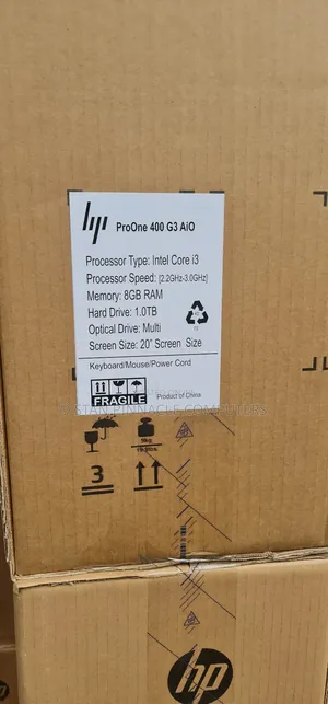 New Desktop Computer HP ProOne 400 G3 8GB Intel Core I3 HDD 1T