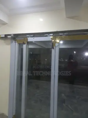 Glass Entry System With Sensor Control