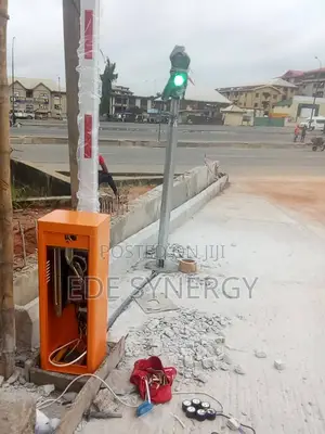 6 Meters Remote Controlled Boom Barrier System