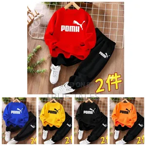 Puma Designer Top Joggers For Boys Girls Ages 2 To11 Years
