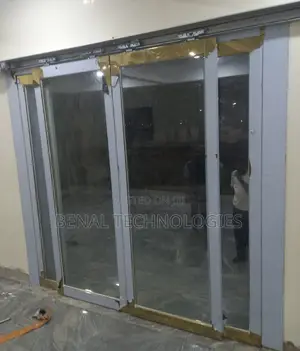 Sliding Glass Door With Motion-Sensor Automation