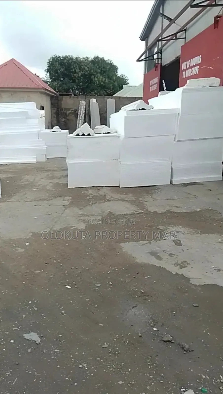 Polystyrene Board and Parapet