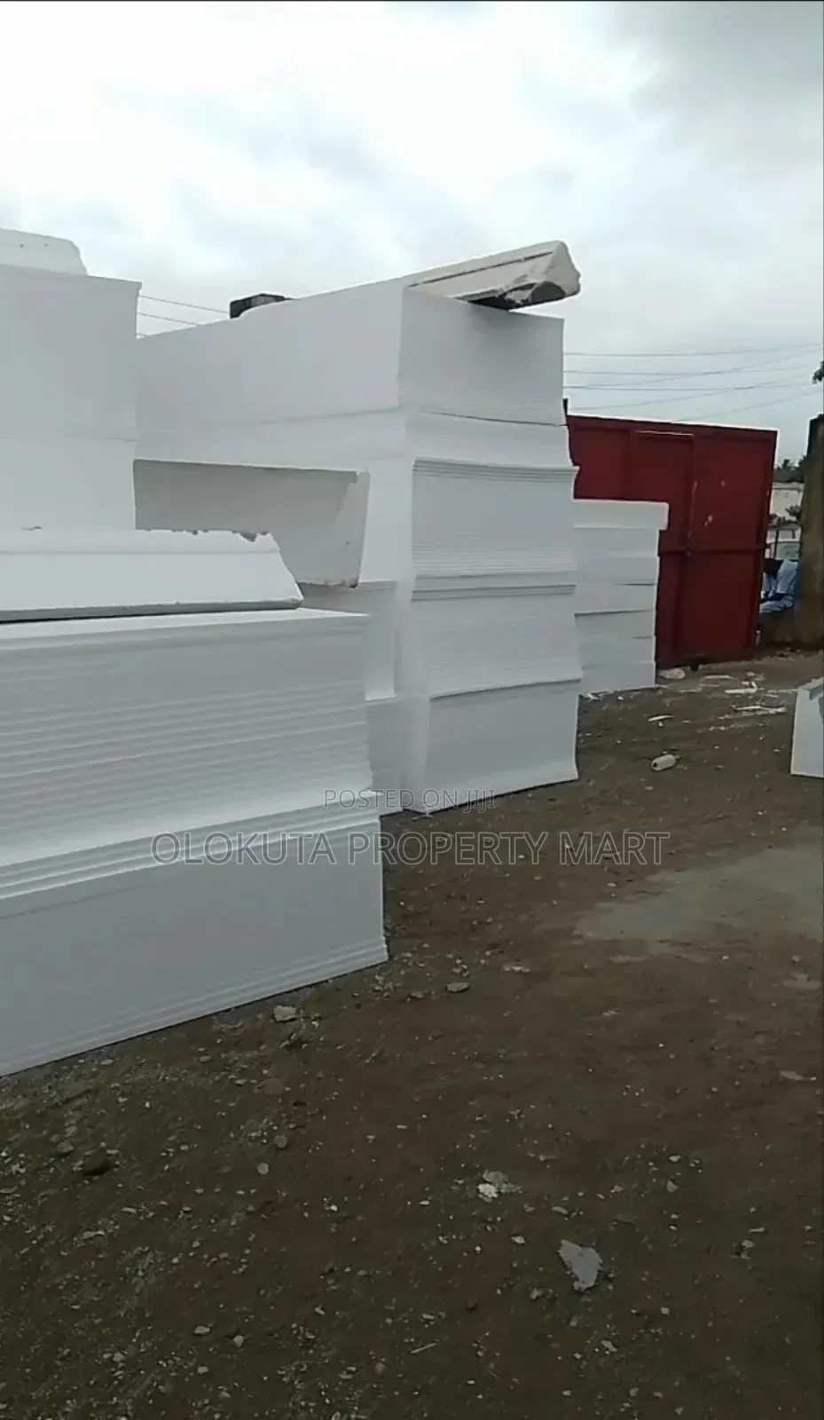 Polystyrene Board and Parapet