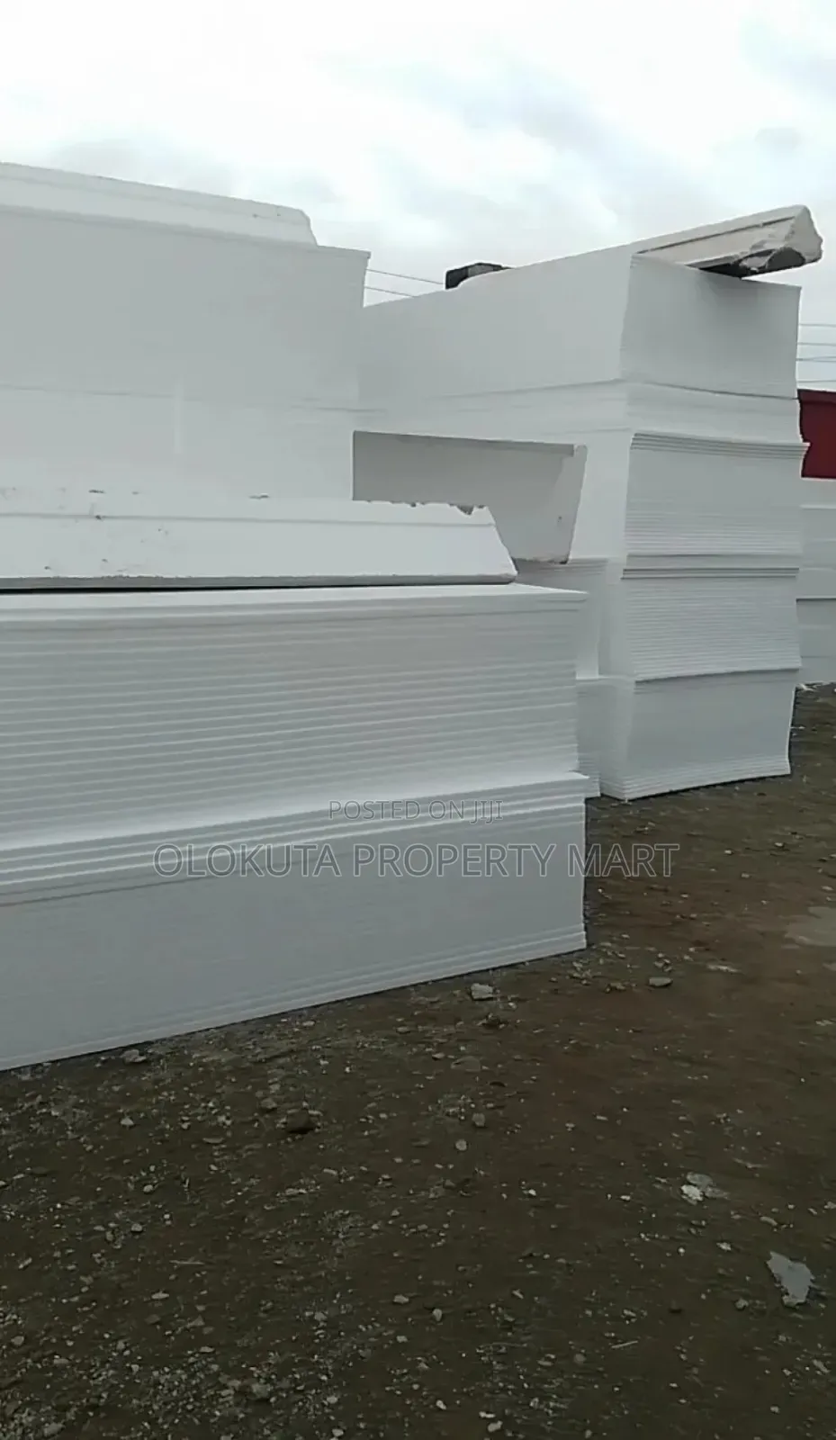 Polystyrene Board and Parapet