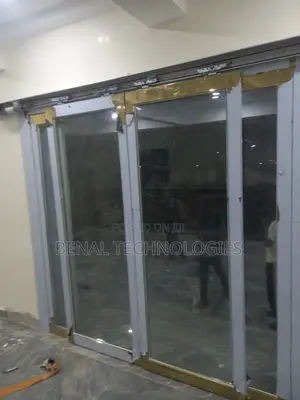 Sensor-Driven Sliding Door System