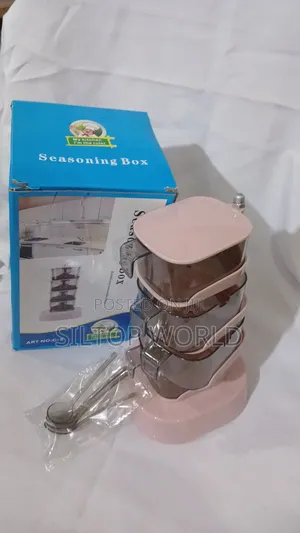 4 in 1 Seasoning Box With Spoons
