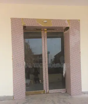 Motion-Triggered Glass Door System