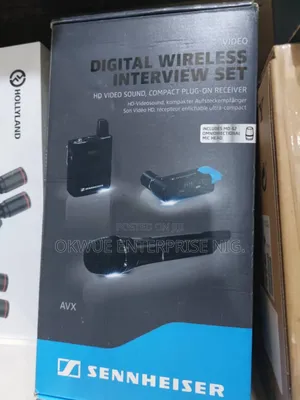 This Is Sennheiser Wireless Handheld and Lapel N785000