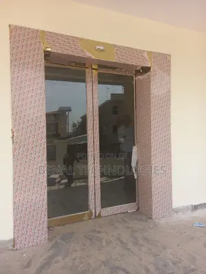 Motion-Activated Glass Door System