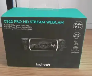 Logitech C922 HD Pro Stream Webcam 1080p
