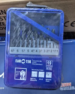 19pcs -10mm HSS Bit Set for Stainless Steel Wood Metal