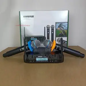 GLXD4 SM58 Wireless 2 Handheld Microphone UHF Dynamic