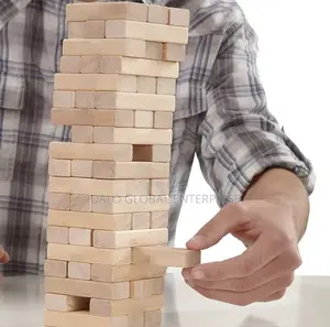 Jenga Block Game - 54pcs