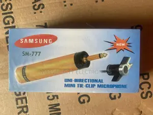 SM-777 Uni-Directional Mini Tie Clip Microphone