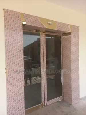 Sensor-Controlled Sliding Glass Panel