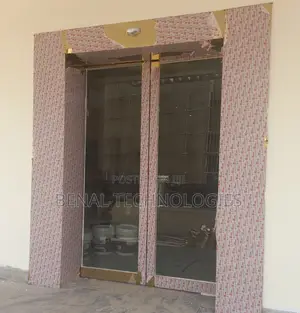 Automated Glass Sliding Door With Touch-Free Activation