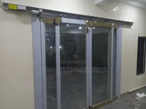 Touchless Glass Doors With Automated Sensor Entry
