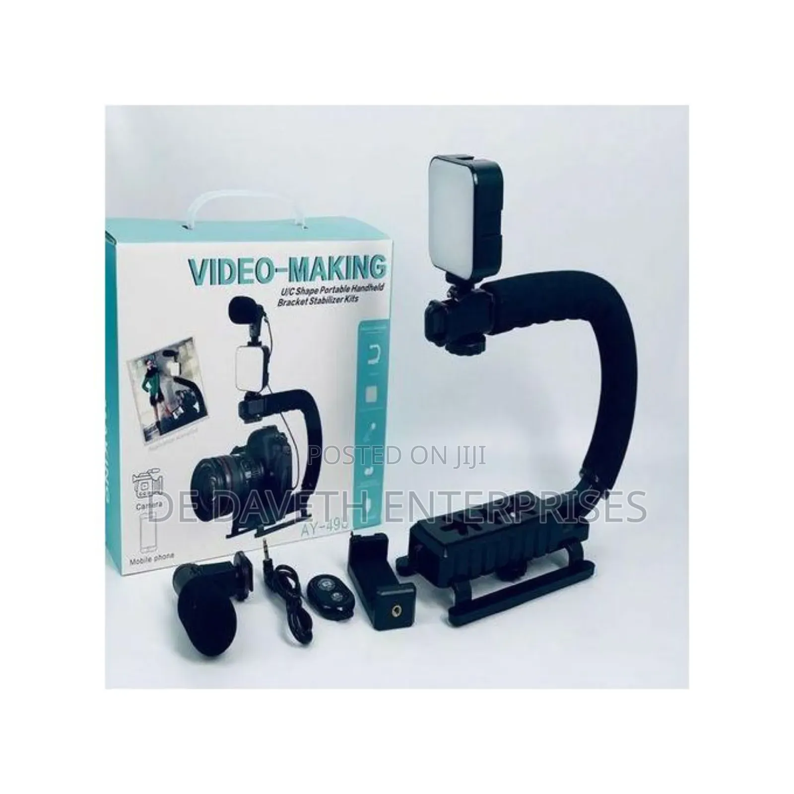 Video Vlogging Video Making Kit With U/C Handheld Shape