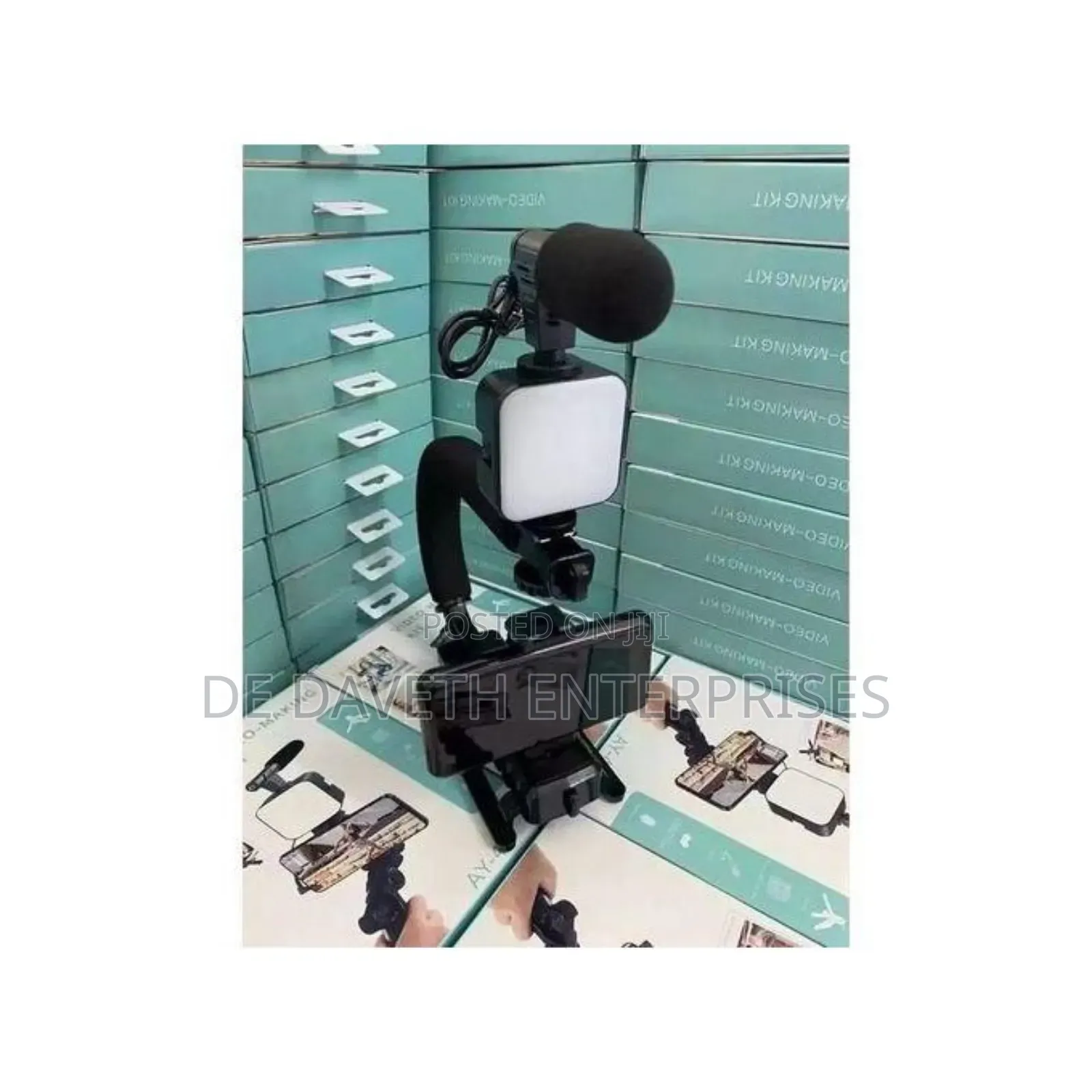 Video Vlogging Video Making Kit With U/C Handheld Shape