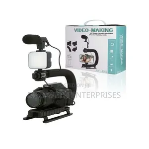 Video Vlogging Video Making Kit With U/C Handheld Shape