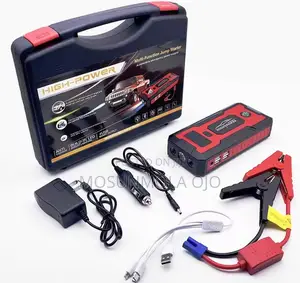Portable Car Jump Starter Charger 20000 Mah 4USB Flashlight