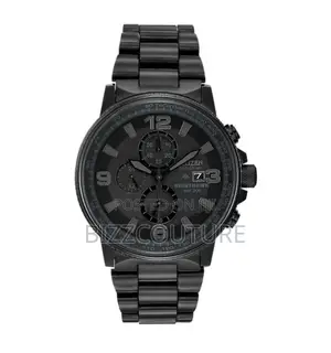 Original Citizen Eco-Drive Chronograph Silver Chain Watch