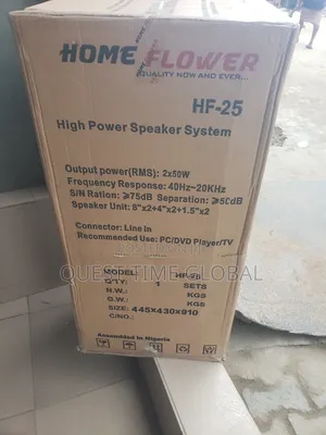 Home Flower 2.0 Tower Speakers With Mic