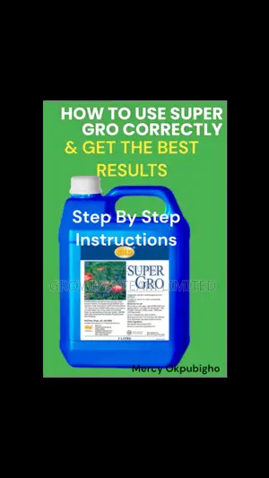 Super Gro Application eBook| How to Use Supergro Correctly Ebook PDF