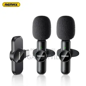 Remax Wireless One to Two Live Broadcast Collar Clip Mic