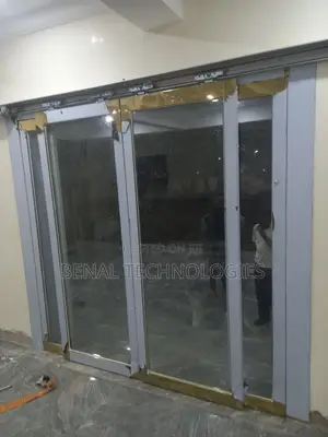 Automated Glass Door With Smart Sensor Technology