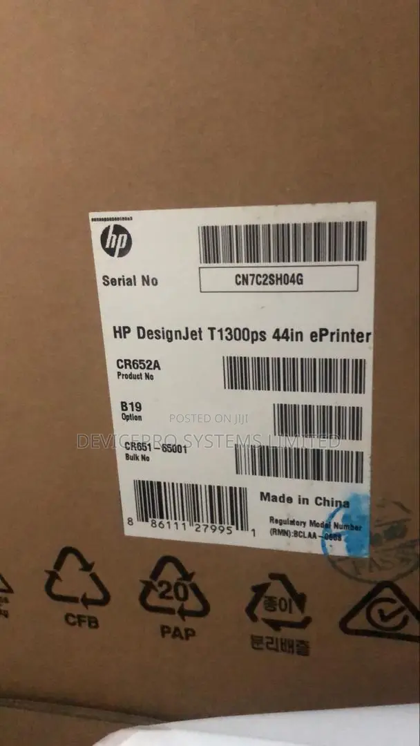 Hp Designjet T790/T1300 44'' Large Format Postscript Printer