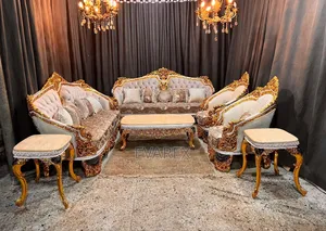 Luxury Egypt Royal Chairs Set of 7 Seaters.
