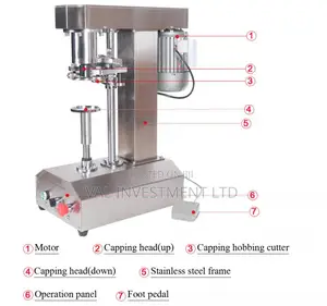 Stainless Steel Can Sealer